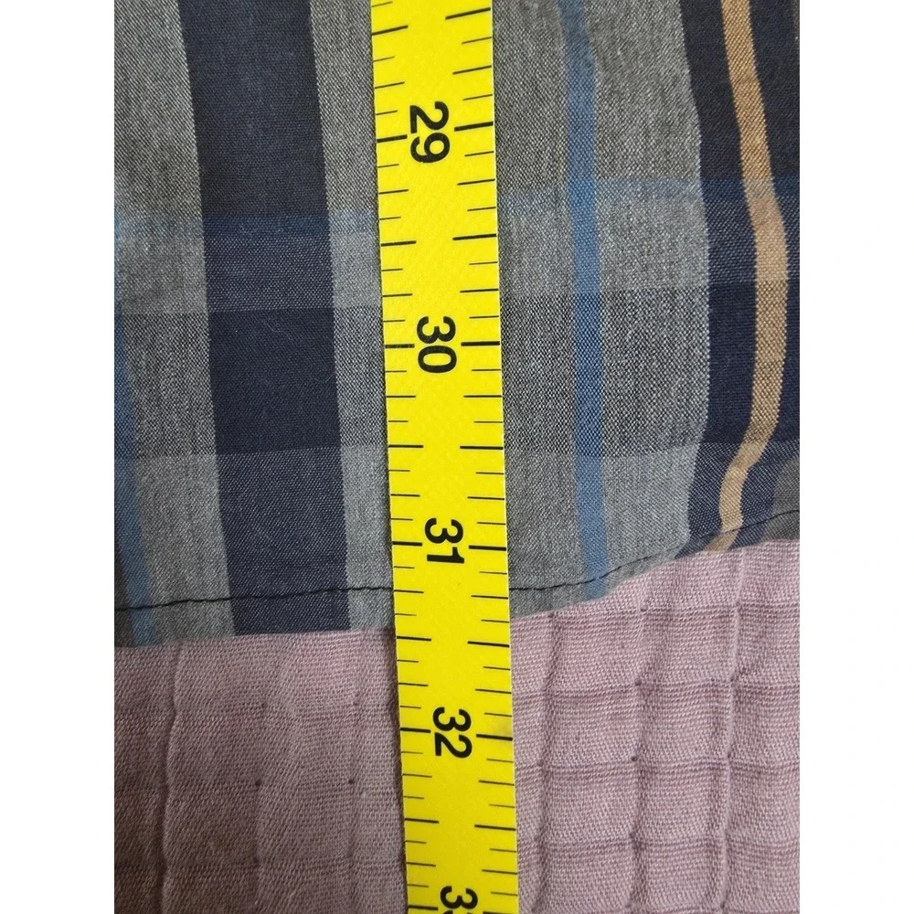 HippyTree Nomad Division Men's Brown Plaid Button Up Size 2XL